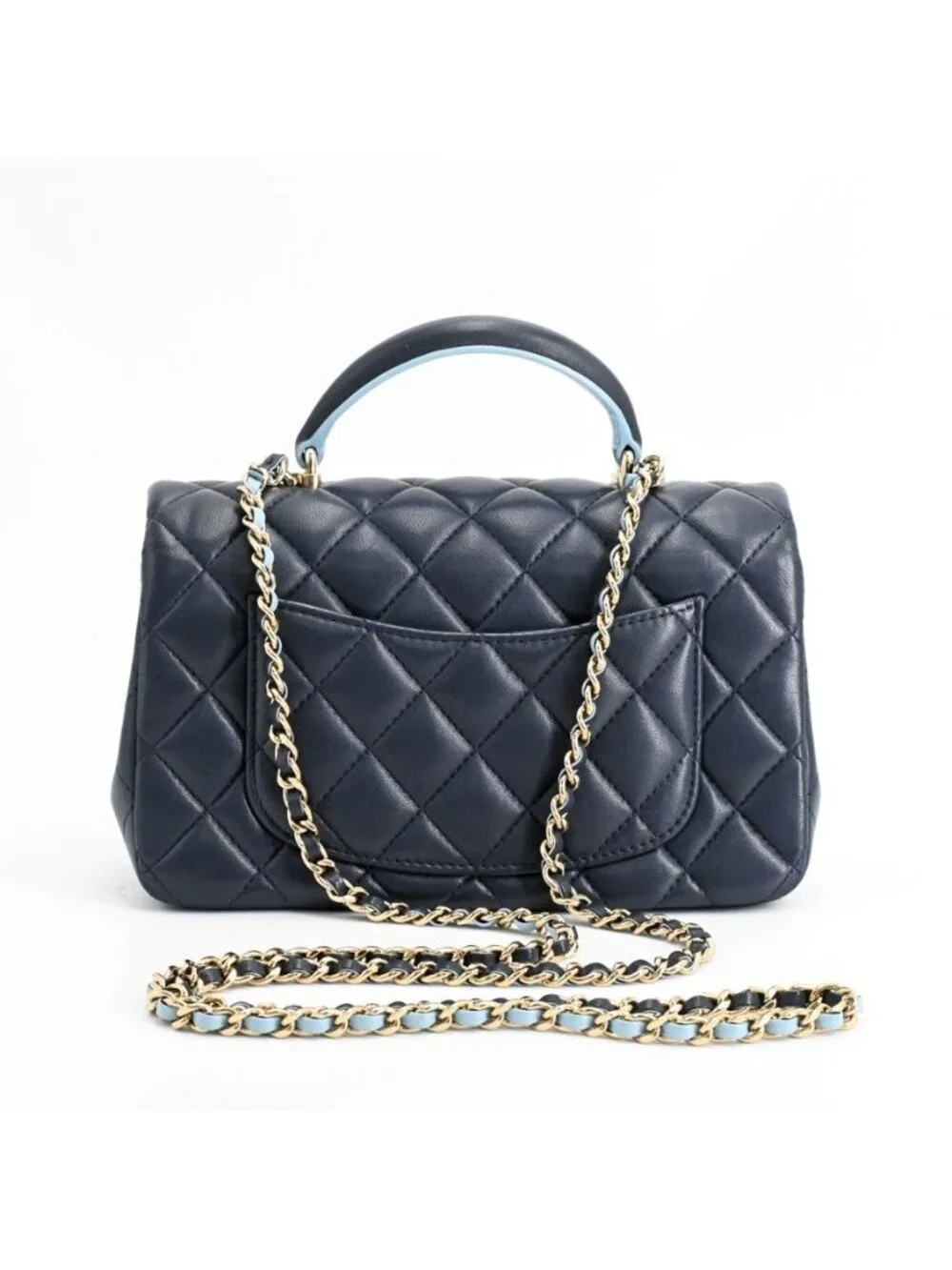 Chanel Handbag Top Handle Mini Flap